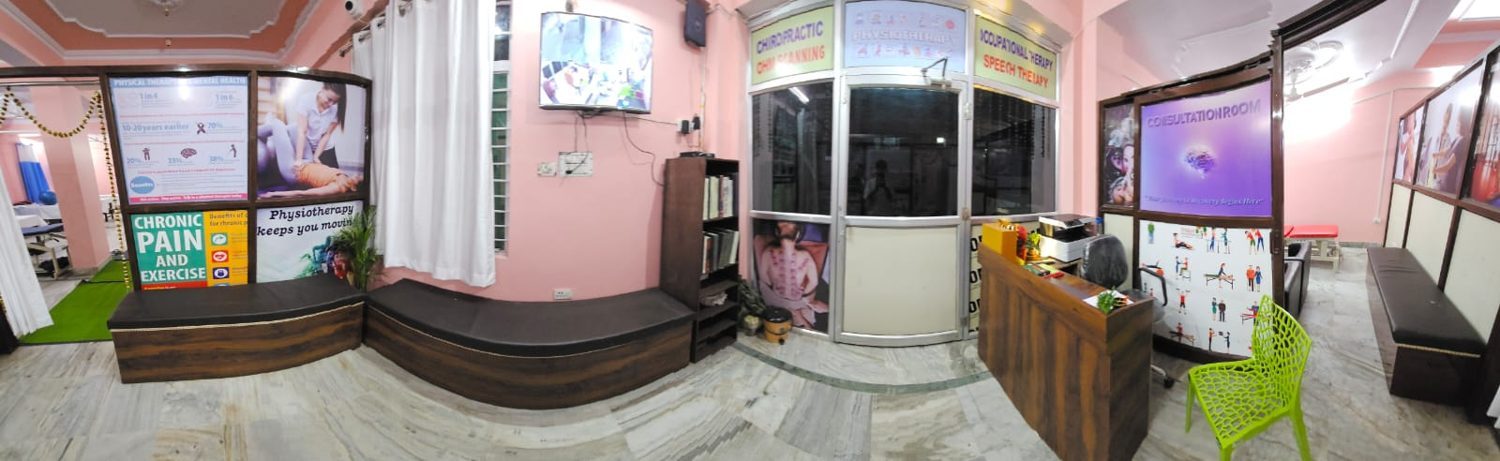 Orthocare clinic reception in Patna